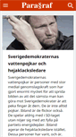 Mobile Screenshot of magasinetparagraf.se
